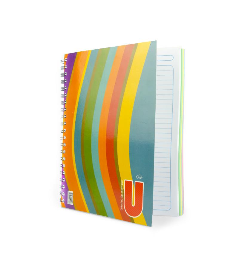 Cuaderno Con Espiral APUNTA Multimaterias (180/hojas)