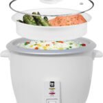 Arrocera con vaporera de 6 tazas 1.4 litros MARCA BENE CASA