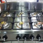 Estufa a gas de 30" de lujo 6 Hornillas MARCA PREMIERE BY ABM