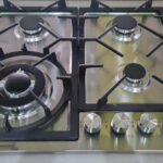 Estufa de 4 hornillas empotrable top de acero a gas MARCA PREMIERE BY ABM