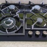 Estufa de 4 hornillas empotrable top de vidrio a gas MARCA PREMIERE BY ABM