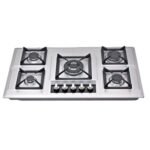 Estufa de 5 hornillas empotrable de gas MARCA PREMIERE BY ABM