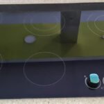 Estufa Eléctrica vitroceramica de 5 hornillas Para Empotrar MARCA PREMIERE BY ABM