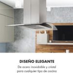 Extractor de olores para isla de 89 cm tipo campana MARCA PREMIERE BY ABM