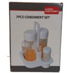Juego de salero, pimentero, aceite y vinagre MARCA HOME DISCOVERY