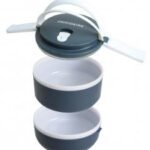 Lonchera Plastica de 2 niveles MARCA FRIDGEM TE