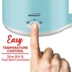 Olla eléctrica de acero inoxidable de 1,8 litros MARCA BRENTWOOD