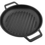 Parrilla / Sarten redondo de hierro fundido  MARCA VICTORIA