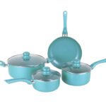 Set / bateria de 7 piezas color Turquesa MARCA BRENTWOOD