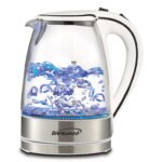Tetera electrica de vidrio de 1,7 L. MARCA BRENTWOOD