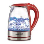 Tetera electrica de vidrio de 1,7 L. MARCA BRENTWOOD