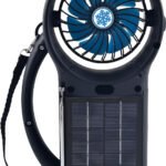 Ventilador de 3" y radio 2 en 1 con bluetooth y recargable MARCA SUPERSONIC