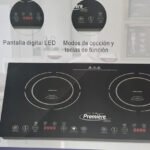 Estufa de mesa eléctrica de inducción 2 hornillas MARCA PREMIERE BY ABM