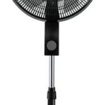 Ventilador de pedestal de 16" Negro MARCA PREMIERE BY ABM