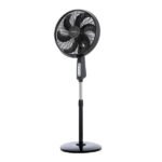 Ventilador de pedestal de 18" Negro MARCA PREMIERE BY ABM