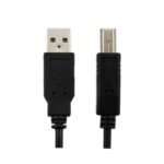 Cable Impresora USB 2.0 AM/BM – 1.8 metros / 6pies