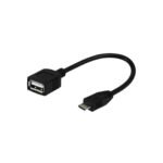 CABLE ADAPTER ARGOM MICRO USB MALE TO OTG FEMALE USB 6″/15CM ARG-CB-0051
