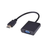 CABLE ADAPTER ARGOM HDMI MALE TO VGA FEMALE 6″/15CM ARG-CB-0055